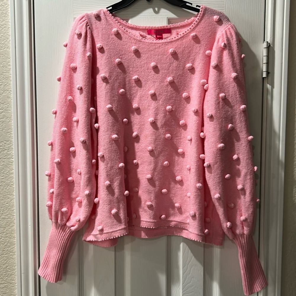 Lilly Pulitzer Kippa Pom Pom Sweater